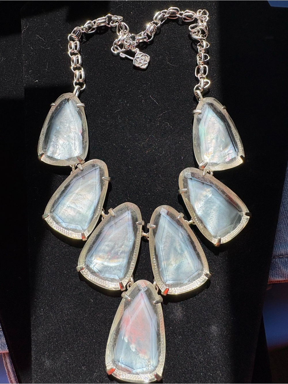 Kendra Scott Silver Statement Necklace Vintage